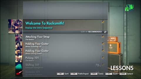 rocksmith lessons