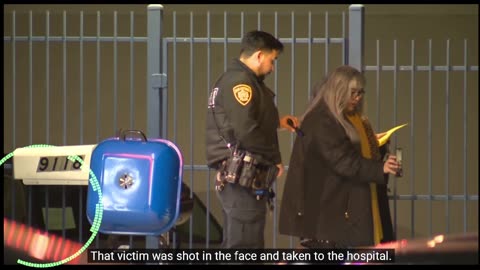 Bystander Shot in the Face