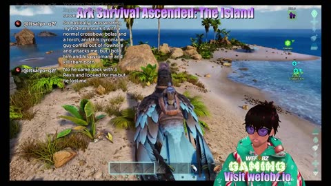 Wefobz Gaming: Ark Survival Ascended, Herbivore Island Air Force Updated!
