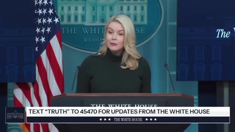 Press Secretary Karoline Leavitt Briefs Members of the Media, Jan. 26, 2026
