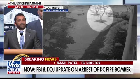 D.C. J6 Pipe Bomb Suspect Press Conference - Fox News Cuts Feed as Bongino Takes Podium