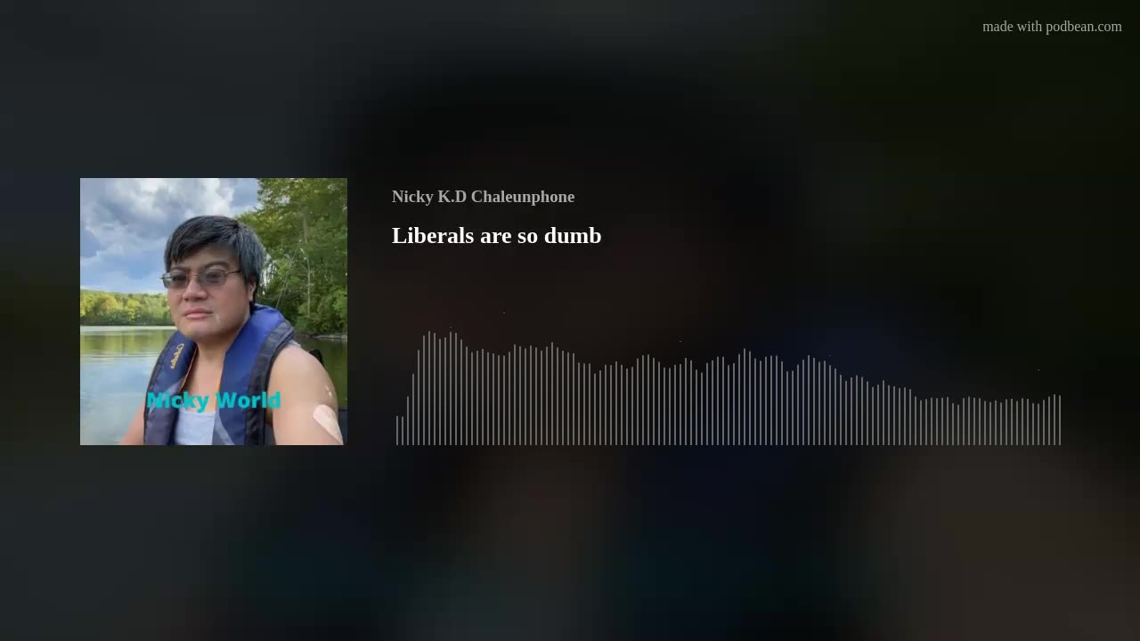 Liberals are so dumb