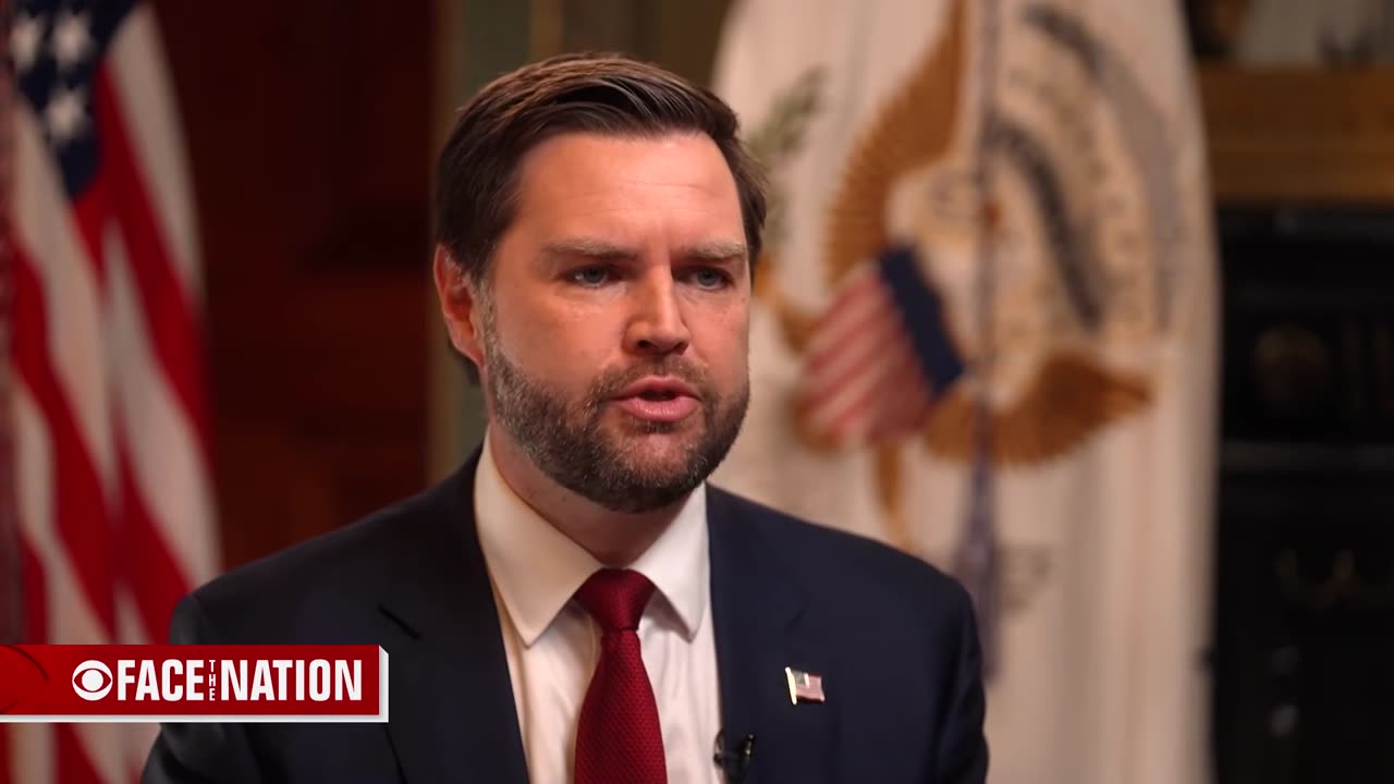 JD Vance's First Interview As VP - Face The Nation