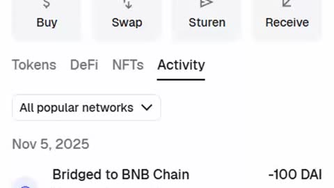 VERITAS VAULT (demo) HOE BRIDGE JE: DAI (polygon) naar DAI (bnb) in MetaMask - TOP TEAM ROB BUSER