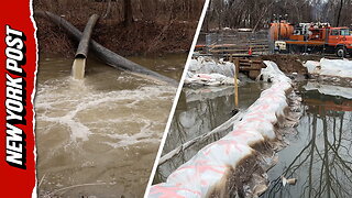Gallons of sewage spill into Potomac River after major pipe rupture