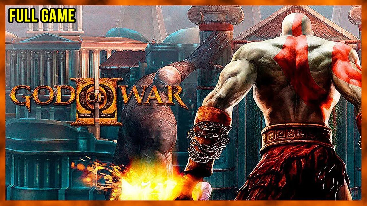 GOD OF WAR 2 - JOGO COMPLETO em PT-BR! (PS2)