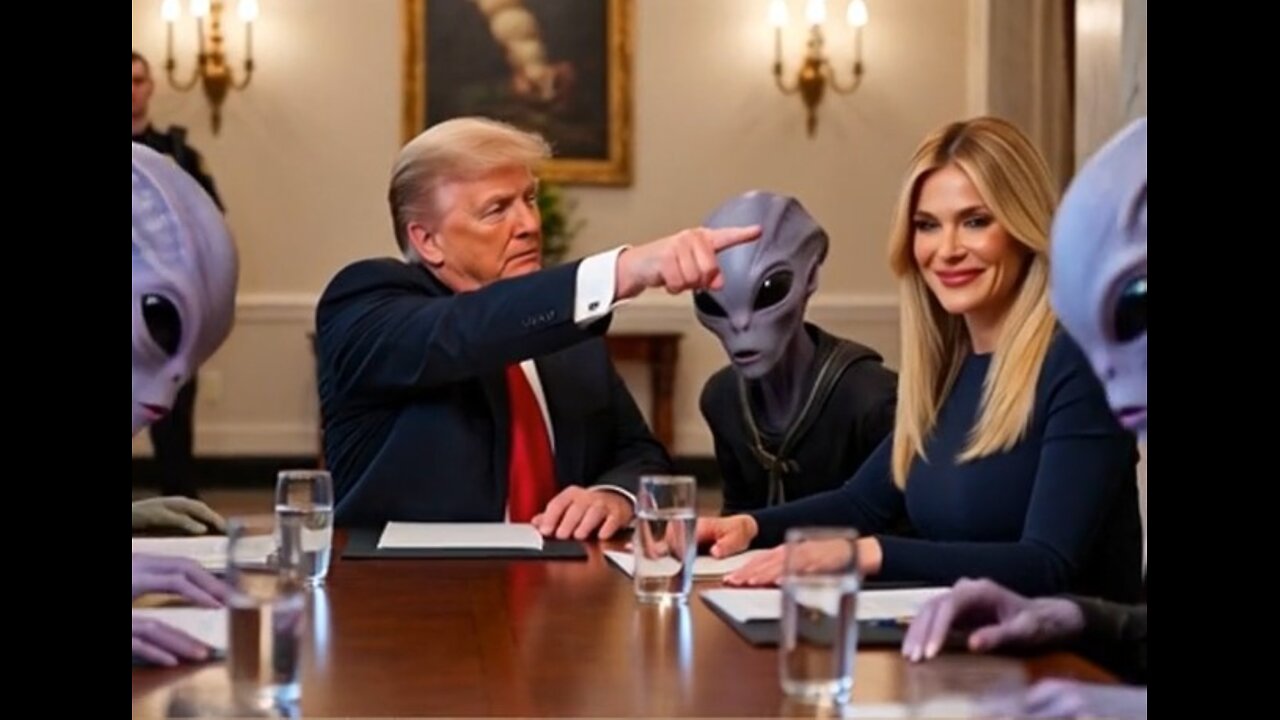 🚨Trump Releases UFO Alien Video