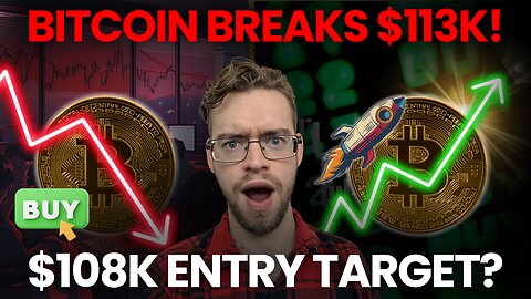 $108K Drop Target in Sight? Watch This Level Closely ⚠️