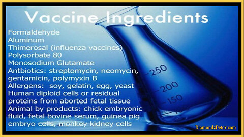 ⚕️ 💉 CLIP: These are Actual Vaccine Ingredients and This is What Pharma Pumps Into Our Babies! WTF?