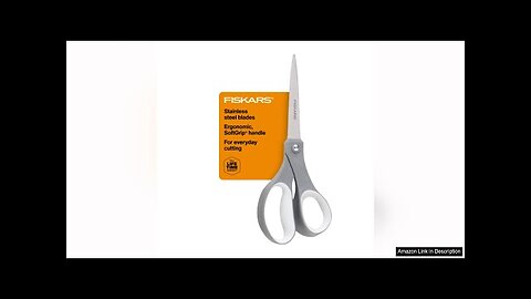 FISKARS All Purpose Scissors - High Performance and Designed for Comfort Review