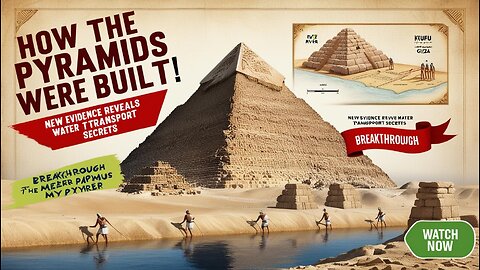 How the Great Pyramids Were Built: New Evidence Reveals Ancient Transport Secrets!