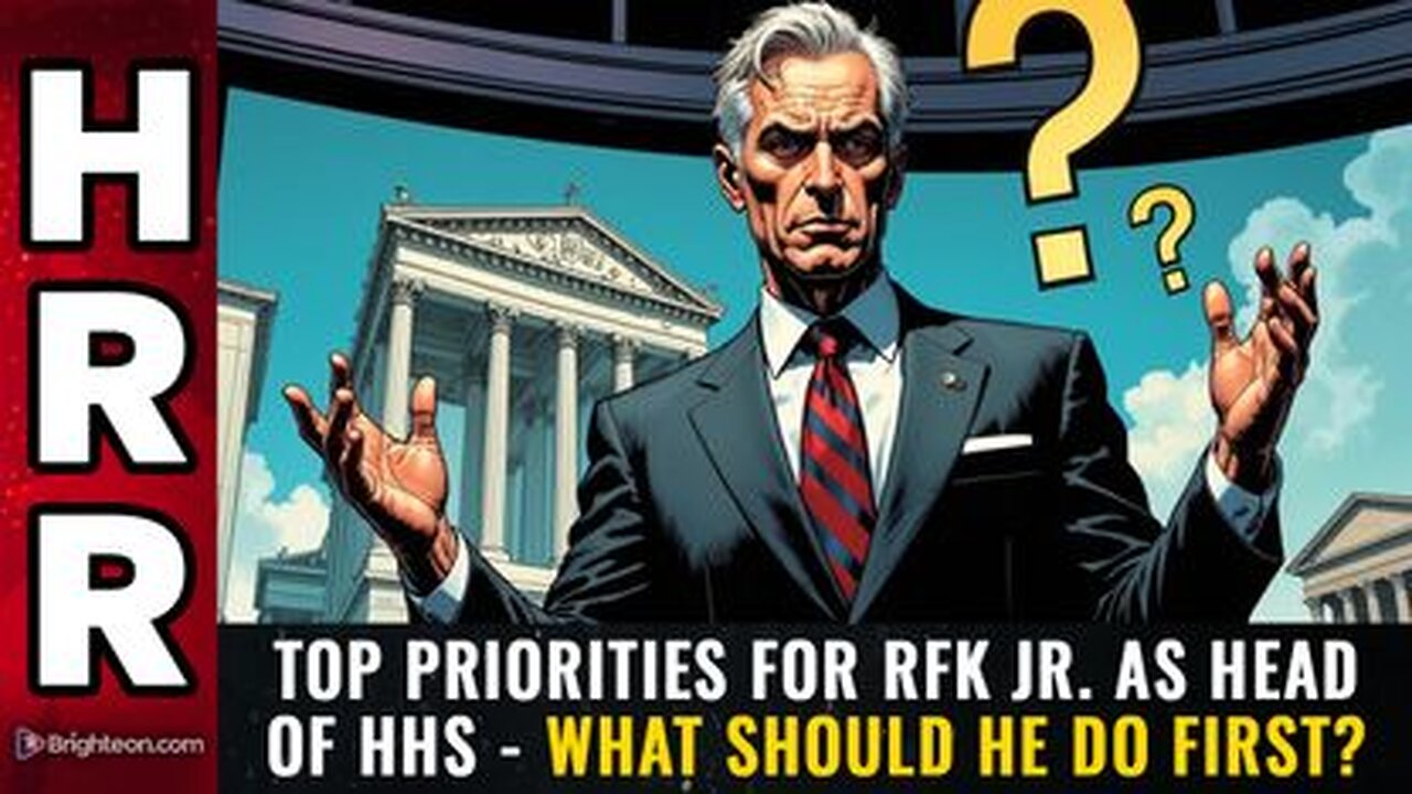 TOP PRIORITIES for RFK Jr. as head of HHS - what should he do first