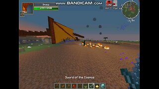 Minecraft mob battle smaug vs sauron