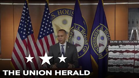 House Democratic Leader Jeffries Weekly Press Conference 02/07/2025
