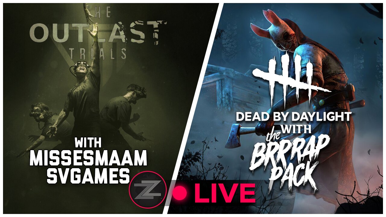🔴LIVE IN 1440p! - Outlast Trials & Abiotic Factor w/ Maam & SV, DBD w/ Brrrap Pack - Come Hang Out!