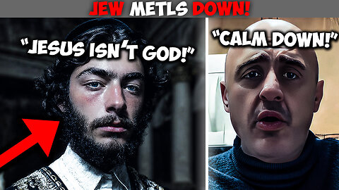 ANIMATED Jew MELTS DOWN After SLOWLY REALIZING Jesus is GOD