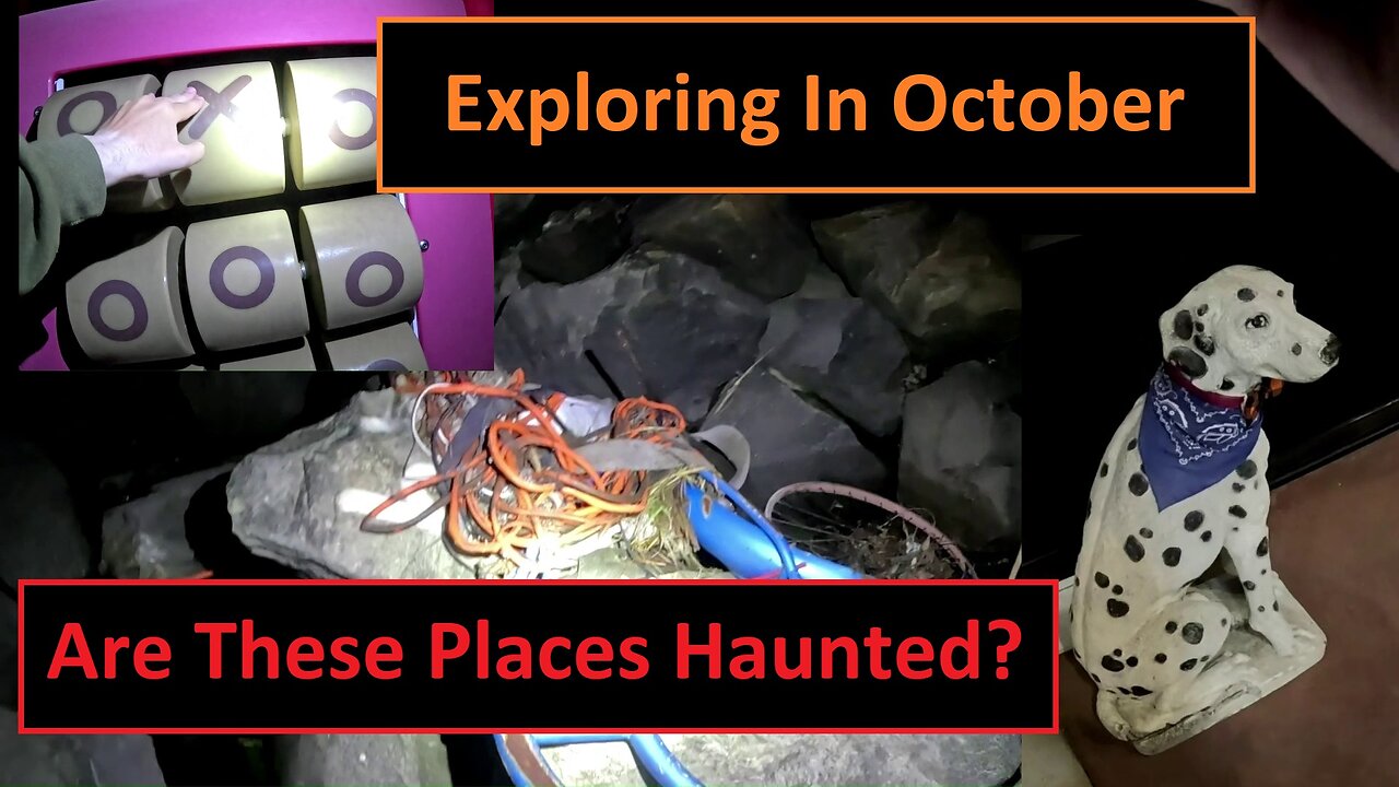 Night Ride Through Cypress To The San Gabriel River, Spooky October!