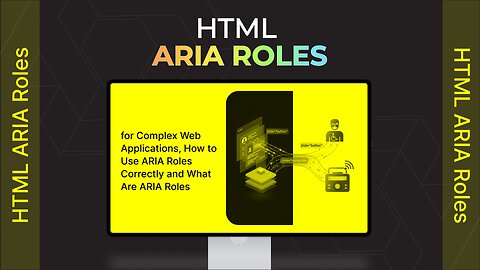 HTML ARIA Roles-the-English, #14 #theTRANSCENDENT #tTʇ
