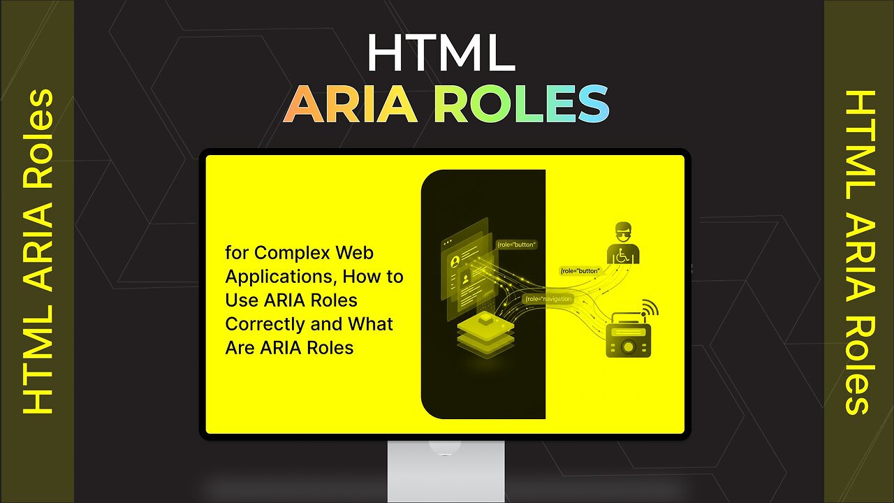 HTML ARIA Roles-the-English, #14 #theTRANSCENDENT #tTʇ