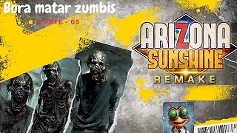 ARIZONA SUNSHINE REMAKE Gameplay no meta quest | BORA MATAR ZUMBI | PT05