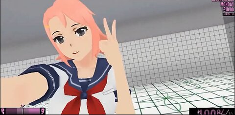 Ayano in the boys' locker room | Yandere Simulator [Reupload]