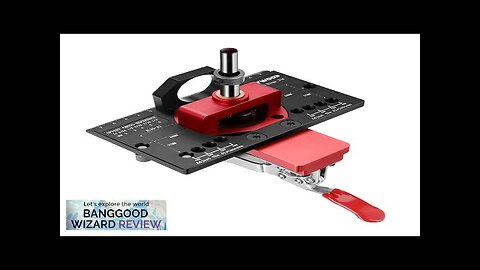 ENJOYWOOD Concealed Hinge Jig Standard Size Enduring Accurate Aluminum Alloy Quick Clip Review