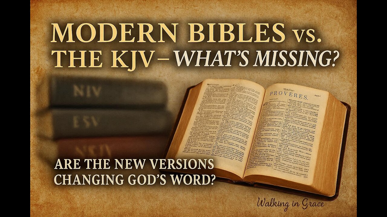 Modern Bibles vs. The KJV – What’s Missing; What's Changed?