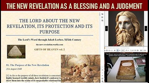 THE NEW REVELATION AS A BLESSING AND A JUDGMENT - The Warnings of the LORD
