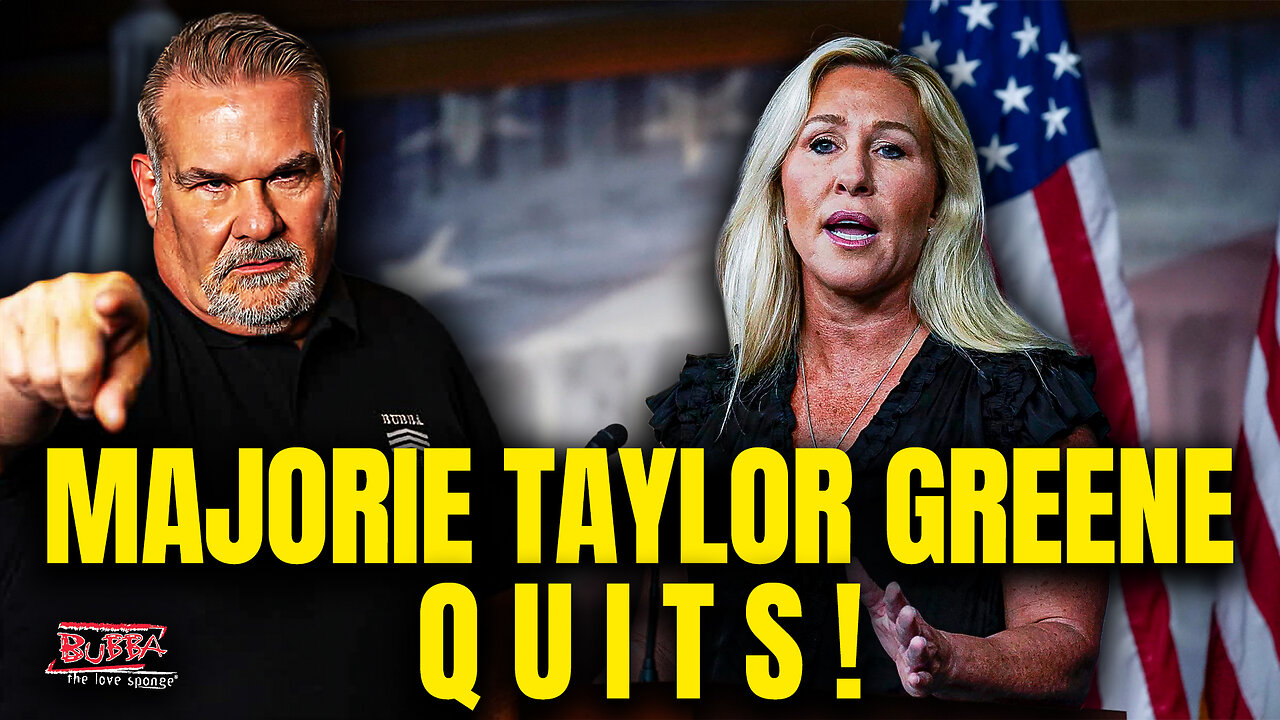 MARJORIE TAYLOR GREENE QUITS! - Bubba the Love Sponge® Show | 11/25/25