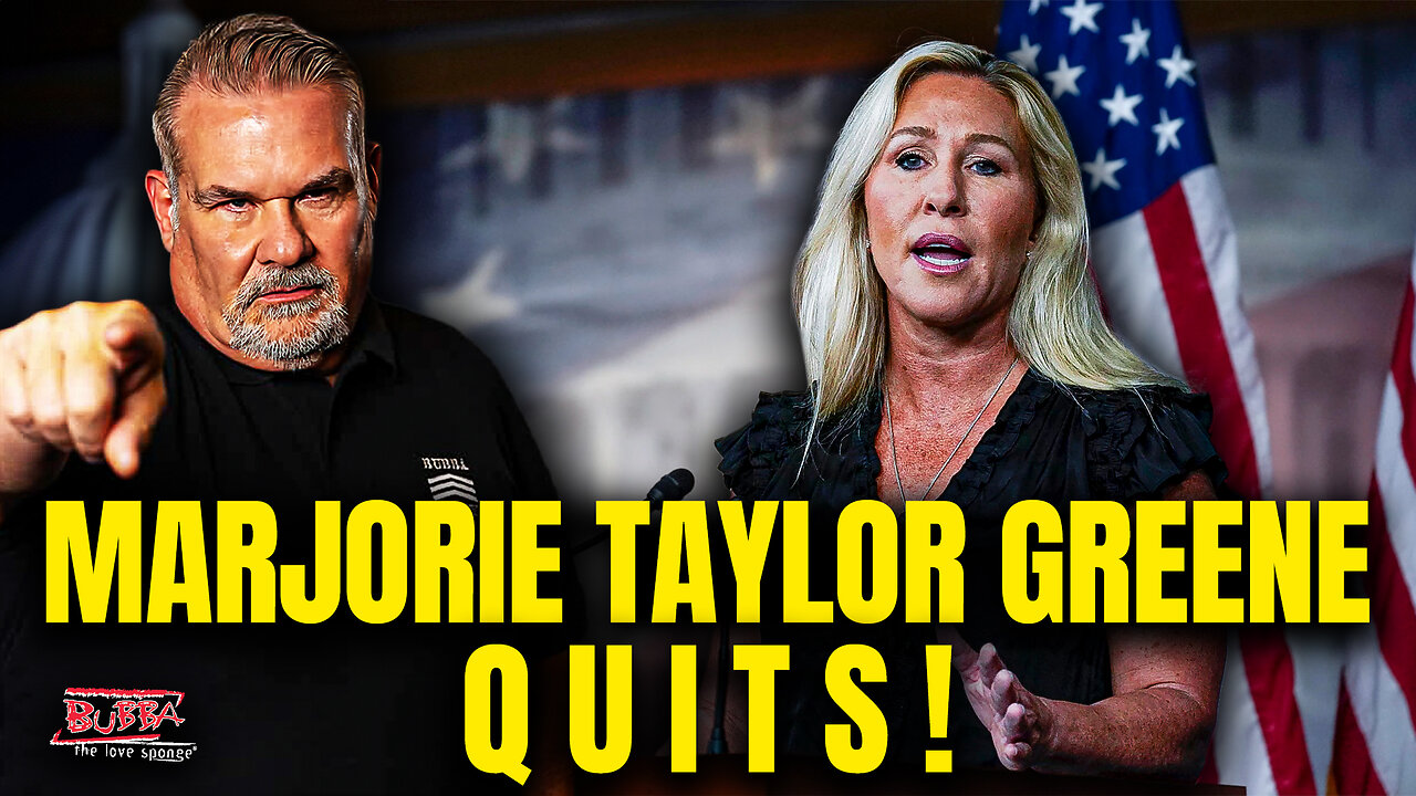 MARJORIE TAYLOR GREENE QUITS! - Bubba the Love Sponge® Show | 11/25/25