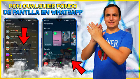 Como PONER un FONDO de PANTALLA en WhatsApp en 2025 🖼️ | ¡Personaliza tus CHATS Fácilmente!
