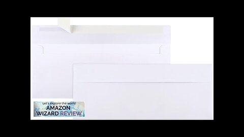 Joyberg 50 Packs 5x7 Envelopes White A7 Envelopes for Invitations Printable Self Review