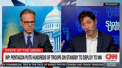 Corrupt Mayor Frey says there won't be "CALM" in Minneapolis until ICE leaves 1.18.26