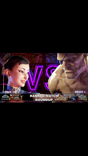 Kuya Kalbo SF6 Ranked Match Roundup. Chun Li Master Rank [Hori Fight Stick]