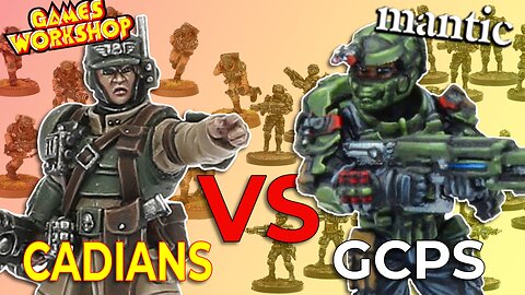 $52 Cadian Shock Troops VS $38 GCPS Troopers VS ....