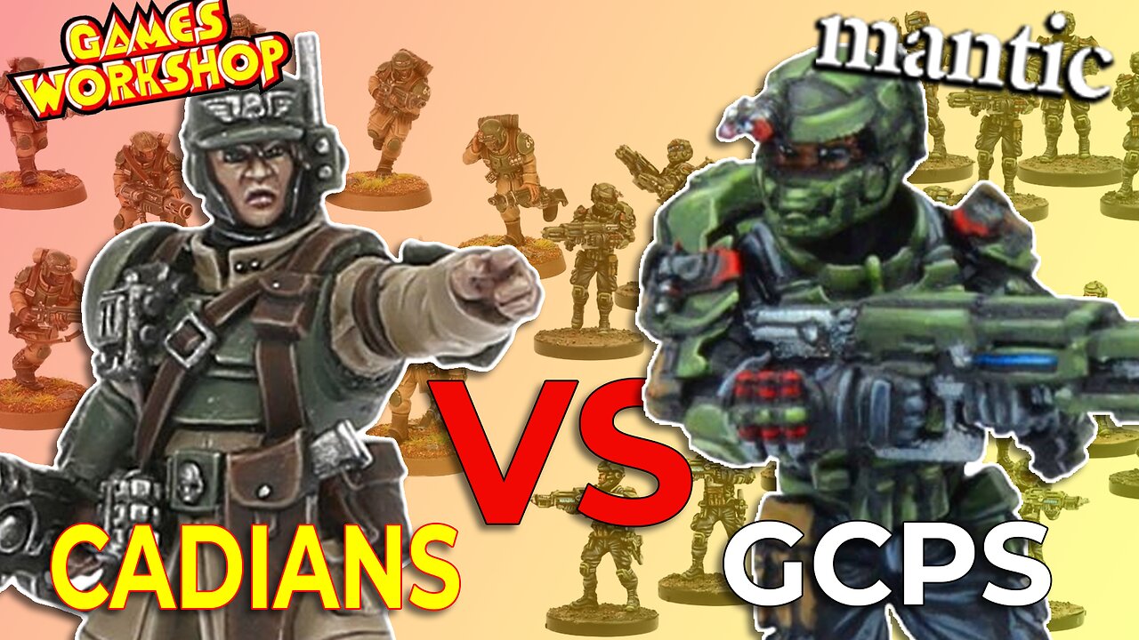 $52 Cadian Shock Troops VS $38 GCPS Troopers VS ....