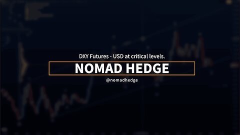 DXY Futures - USD at critical levels