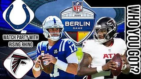 Indianapolis Colts vs Atlanta Falcons | Live Play by Play | #nfl 11-9-25 Special Guest Rising Rhino