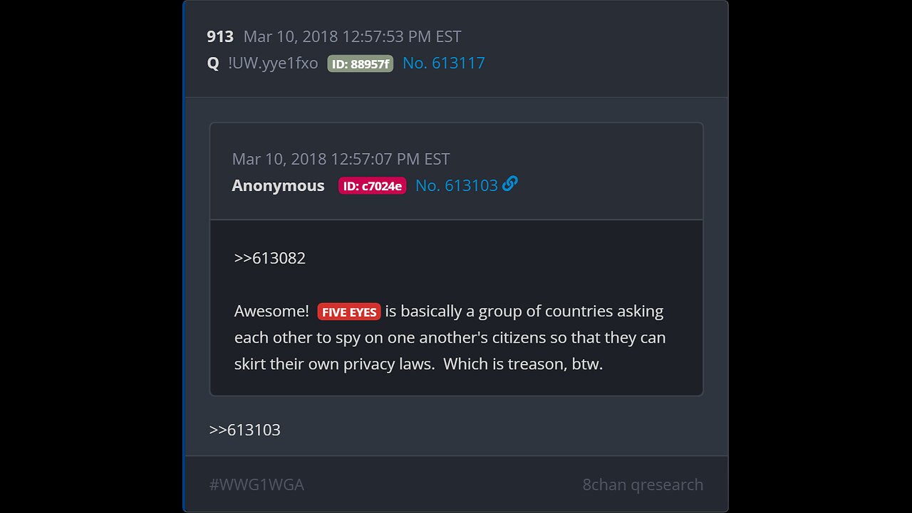 FIVE EYES, THEY SPY ON US ALL, SCOTTY FILMS