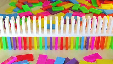 30 Minutes of Dominoes to Fall Asleep To | No Music | Satisfying ASMR