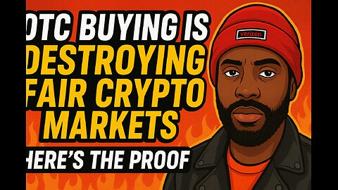 🔥 OTC Buying Is Destroying Fair Crypto Markets… Here’s the Proof