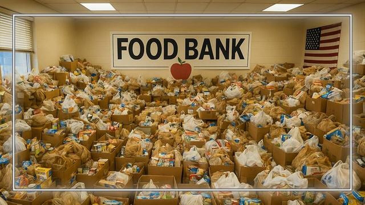 🚨President Trump Must Immediately Have An Emergency Food Drive For Food Banks Across America!