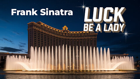 Frank Sinatra - Luck Be A Lady Bellagio Fountains Las Vegas 2025