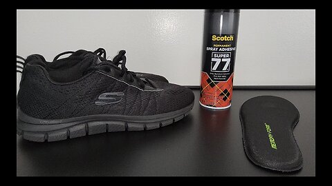 3M Super 77 Adhesive Spray Review #scotch #insoles