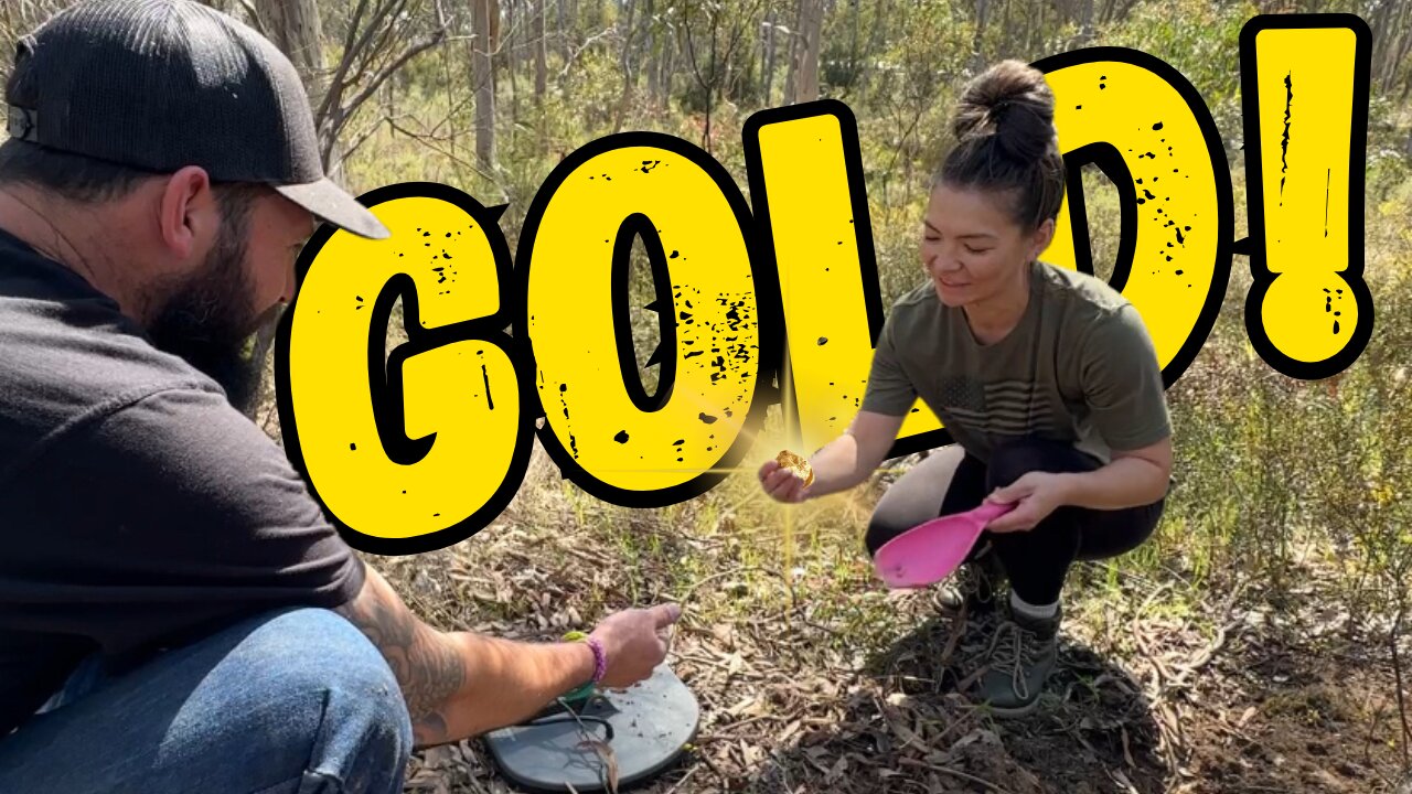 Will we find GOLD on our first family metal detect hunt in Australia?