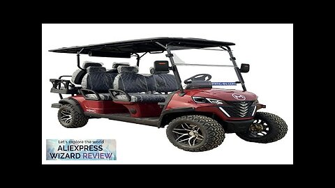 MMC 48V 60V 72V Electric Golf cart User's manual Review