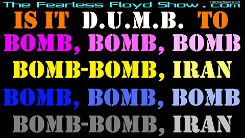 What if Iran had 1,367 Miles of Deep Underground Military Bases - Loaded!