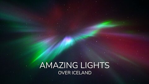 Amazing Northern Lights - 14 Minute Relaxation with Calming Relaxing Music - Watch in 4K