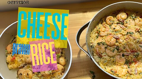 Cheese Prawn Rice 🧀🍤🍚