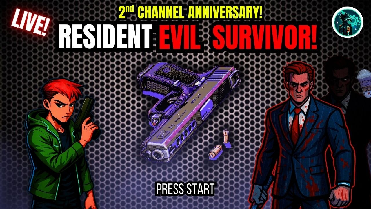 THE AMERICAN PSYCHO RETURNS - The Hated Resident Evil Survivor - Channel Anniversary #live #hallowen